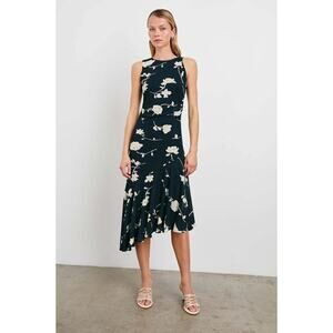 Rails Daija Dress Midnight Roses Purple Size Large NWT MSRP: $223